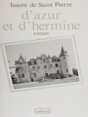 cover image of D'azur et d'hermine